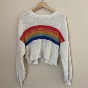 🌈 American Eagle Rainbow Sweater 🌈